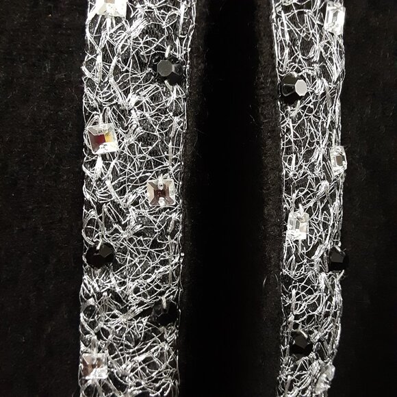 Ruby Rd. Woman's Jacket 100% Wool Size Large, Beaded, Elegant, Dressy Hook/Eye - Picture 5 of 9